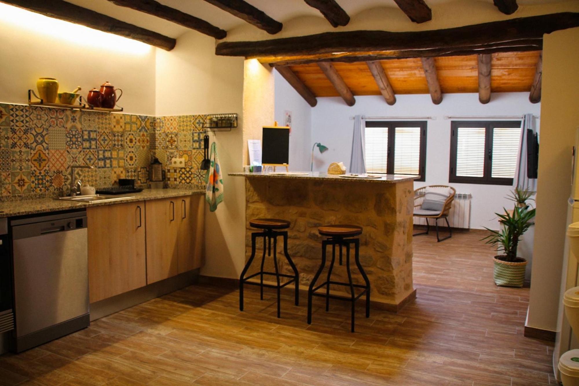 La Casa Del Castell Villa Horta de Sant Joan Eksteriør bilde