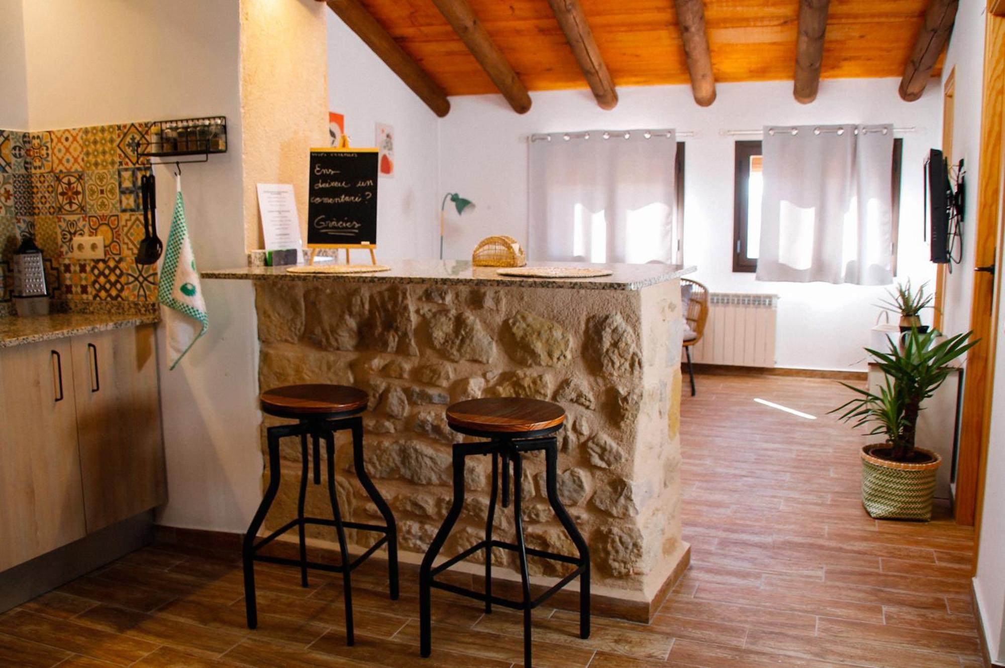La Casa Del Castell Villa Horta de Sant Joan Eksteriør bilde