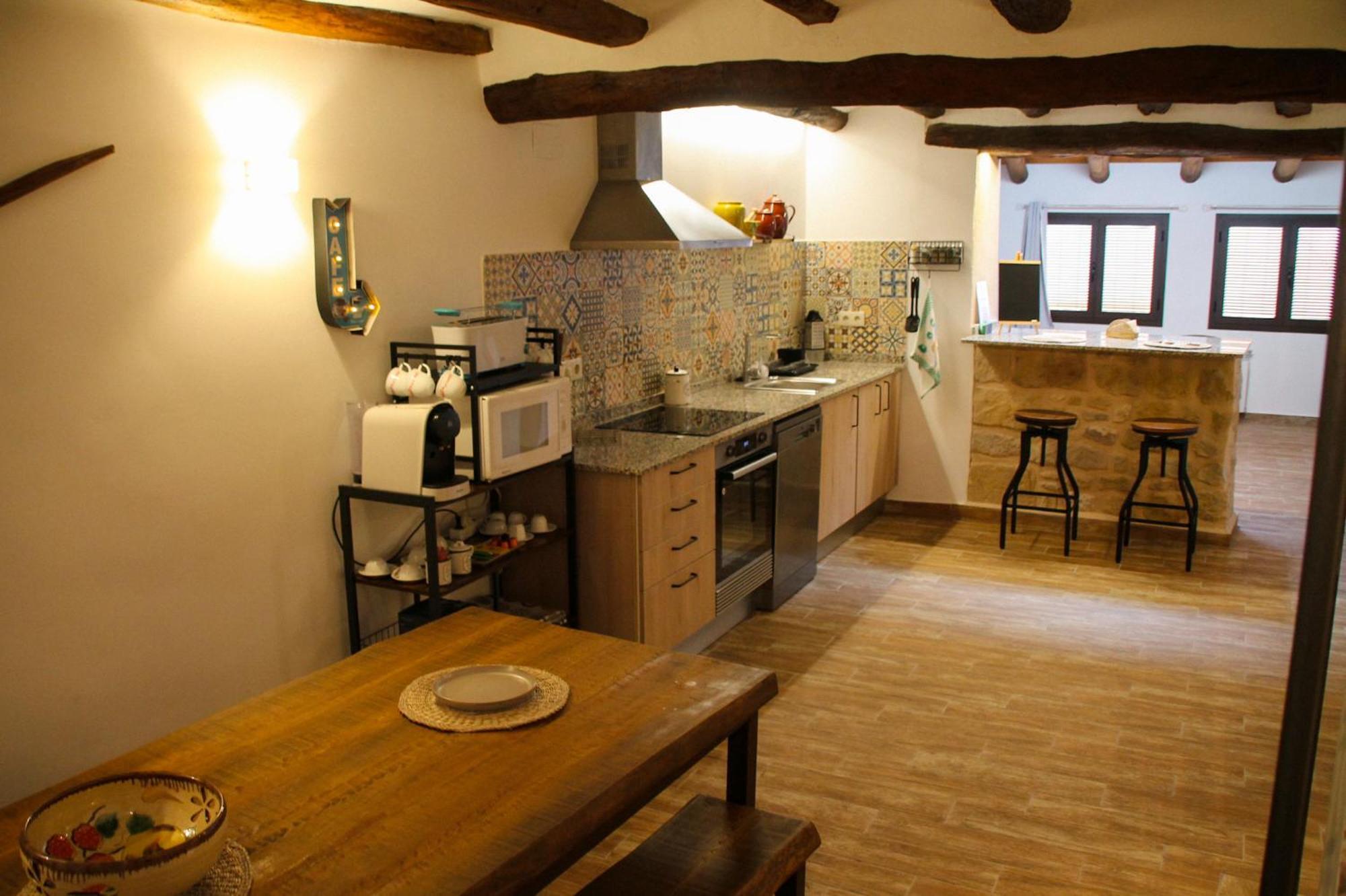La Casa Del Castell Villa Horta de Sant Joan Eksteriør bilde