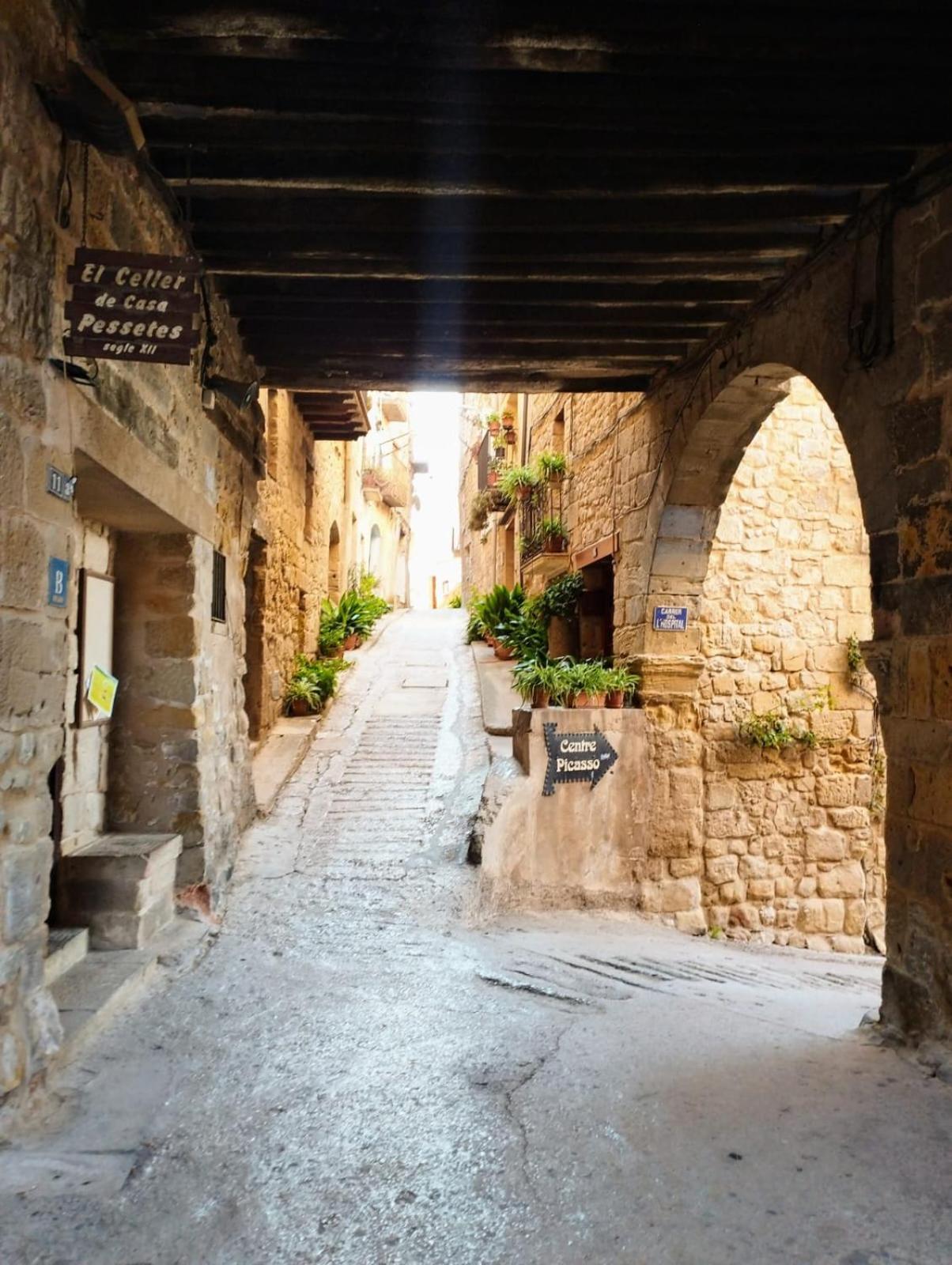La Casa Del Castell Villa Horta de Sant Joan Eksteriør bilde